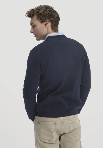 Milano Strick-Cardigan Regular aus Bio-Merinowolle und Bio-Baumwolle - 2