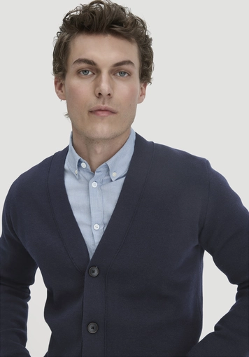 Milano Strick-Cardigan Regular aus Bio-Merinowolle und Bio-Baumwolle - 3