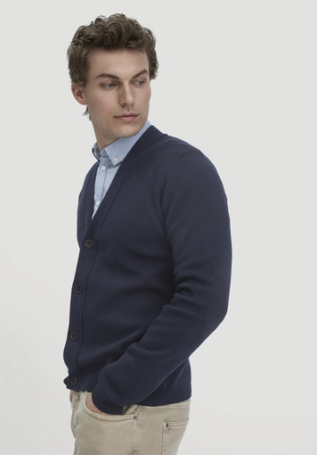 Milano Strick-Cardigan Regular aus Bio-Merinowolle und Bio-Baumwolle - 4