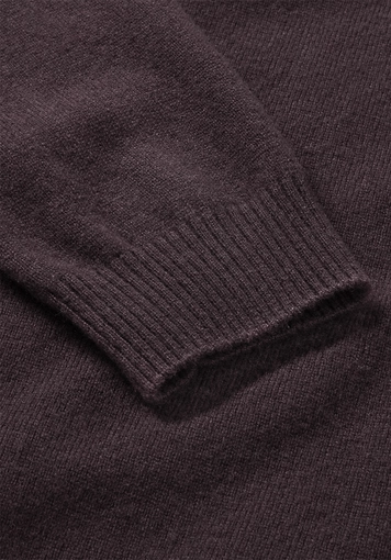 Regular knit sweater made of organic merino wool with cashmere - 6