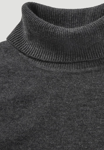 Rollkragen Pullover Regular aus Bio-Merinowolle mit Cashmere - 6
