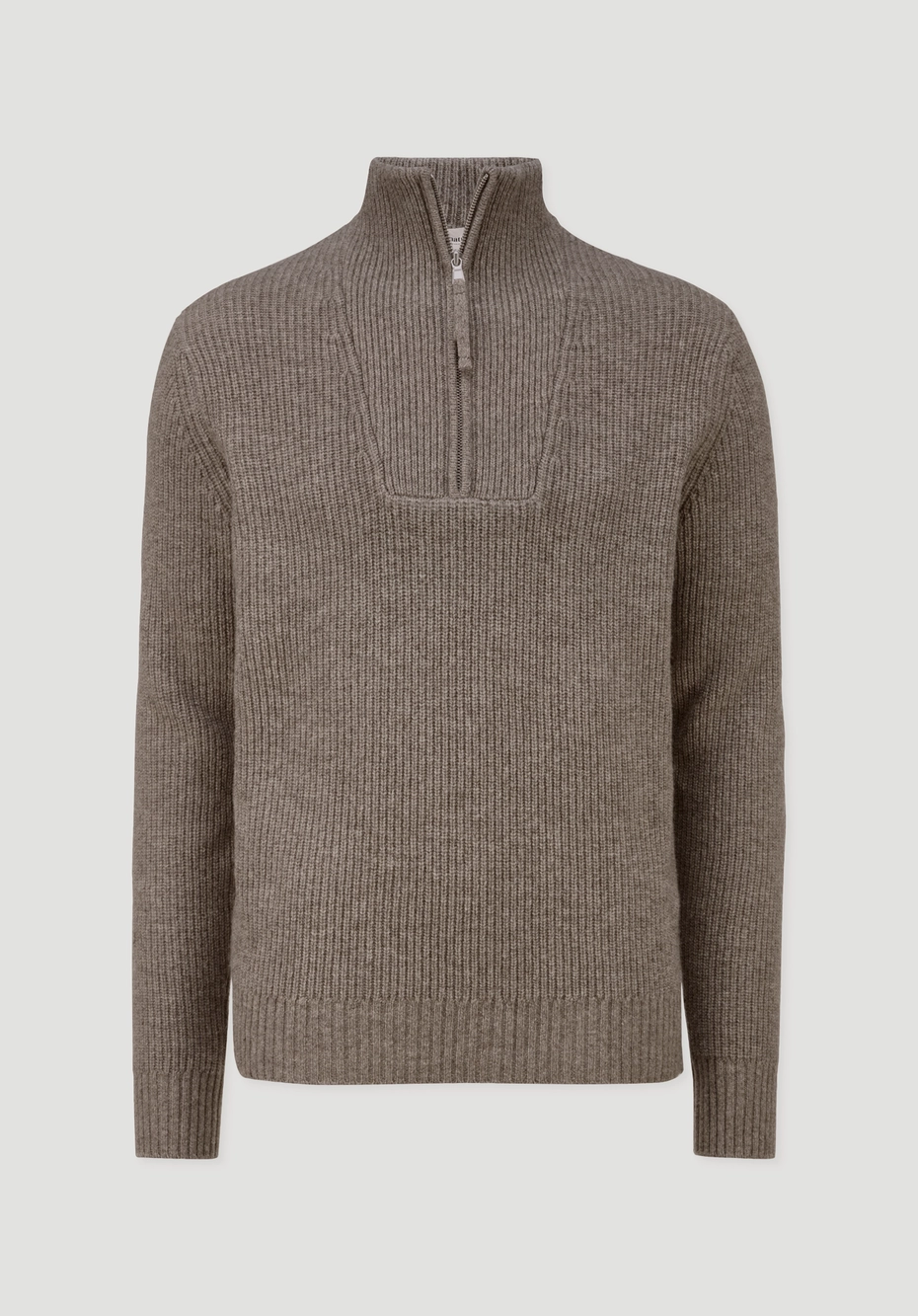 Knitted Troyer Regular made of yak and virgin wool 57519