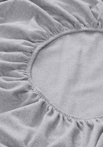 Beaver fitted sheet made of pure organic cotton - 0
