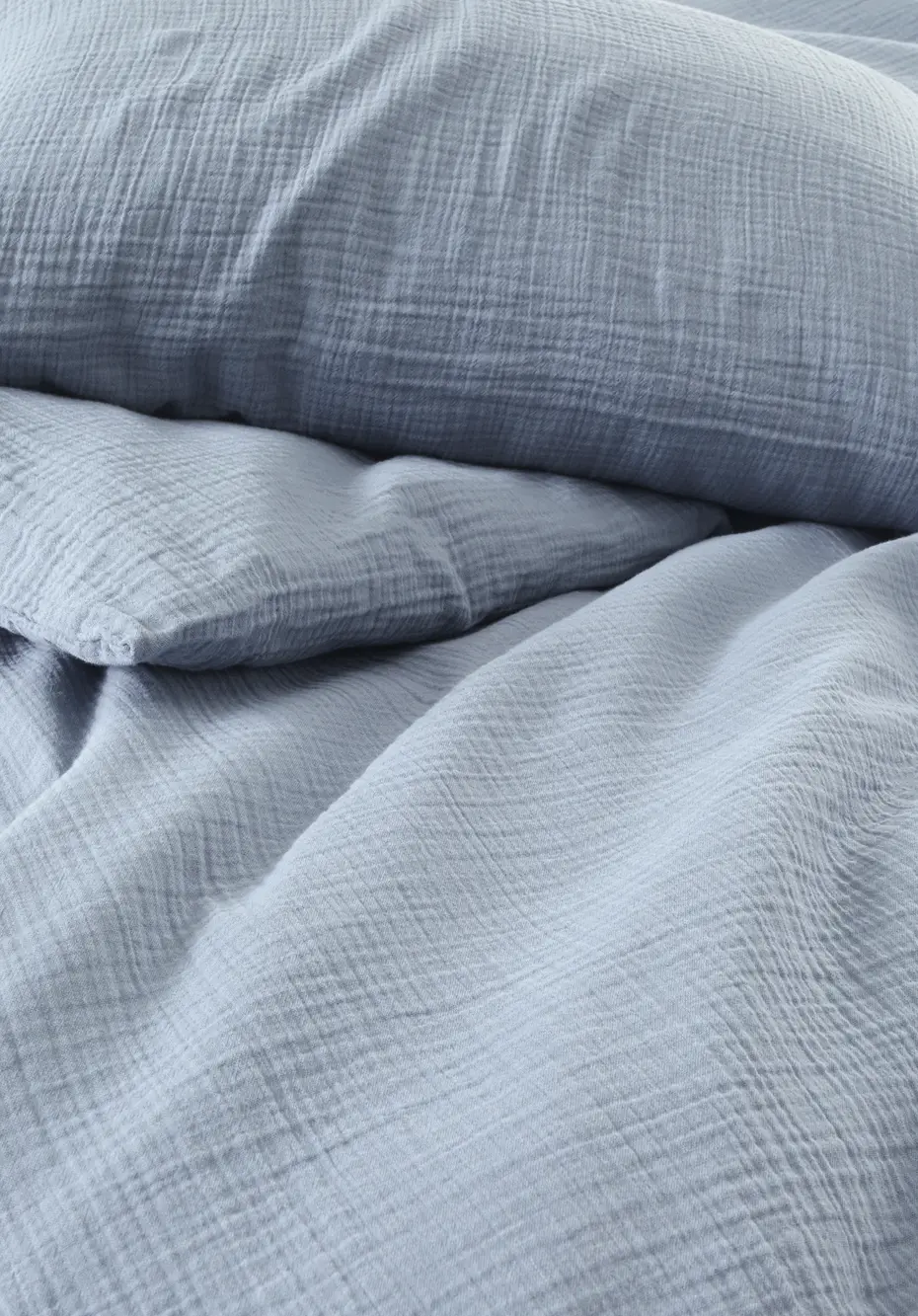 Musselin Bettwäsche-Set aus reiner Bio-Baumwolle 49596