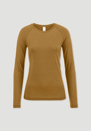 Wool-Silk Longsleeve aus Bio-Merinowolle mit Seide - 1
