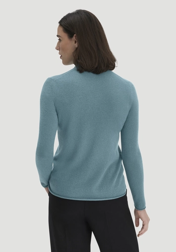 FTC × HESSNATUR Rollkragen Pullover Regular aus reinem Cashmere - 2
