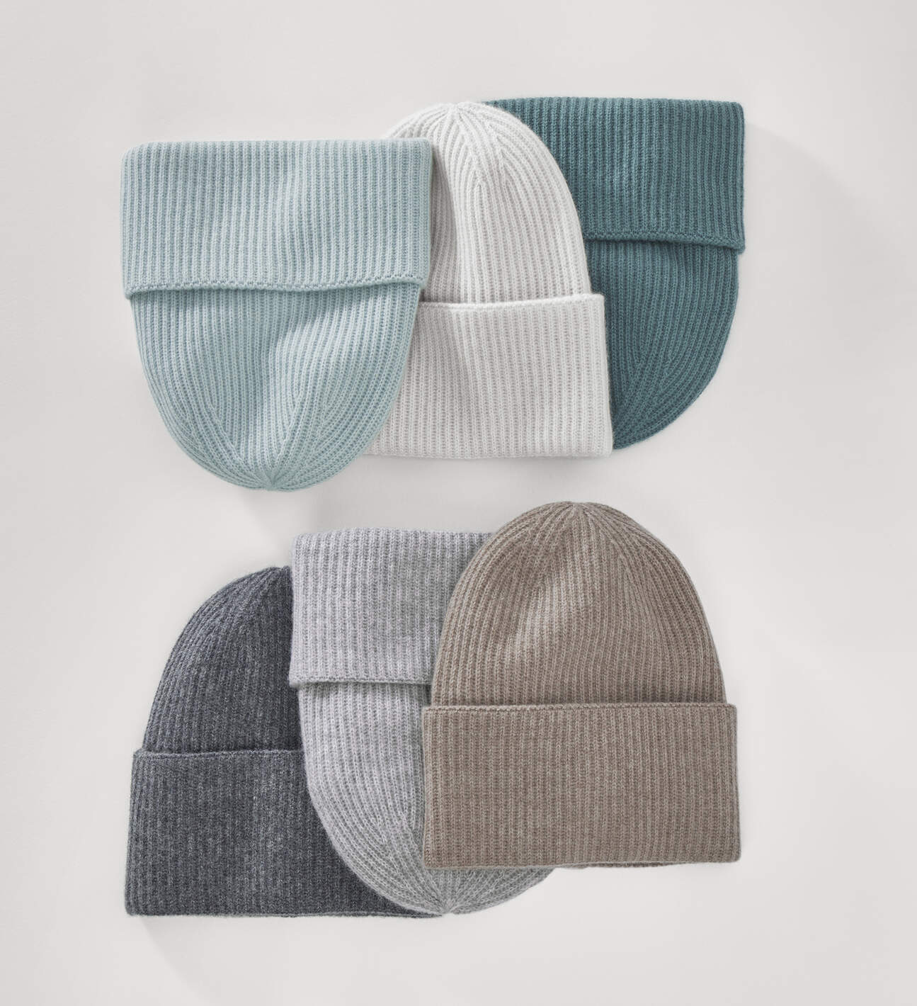 Thumbnail - hessnatur FTC × HESSNATUR Mütze aus Cashmere - grün - Größe 1size