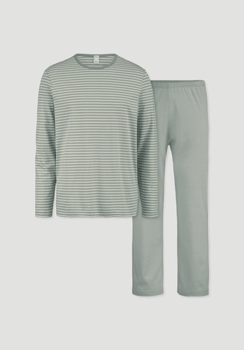 Pyjama PURE COTTON aus reiner Bio-Baumwolle