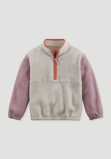 Fleece sweatshirt made from pure organic cotton - 0