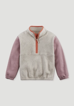 Fleece sweatshirt made from pure organic cotton
