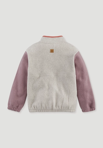 Fleece Sweatshirt aus reiner Bio-Baumwolle - 1