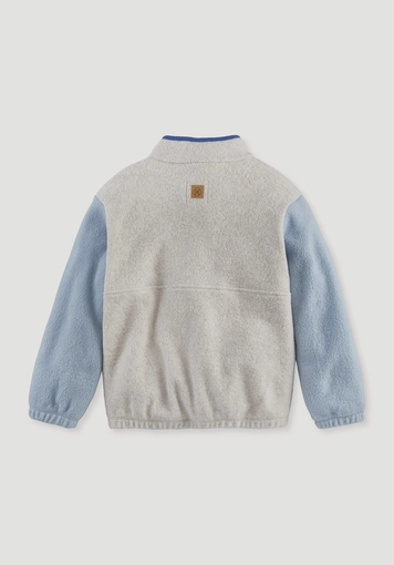 Fleece sweatshirt made from pure organic cotton - 1