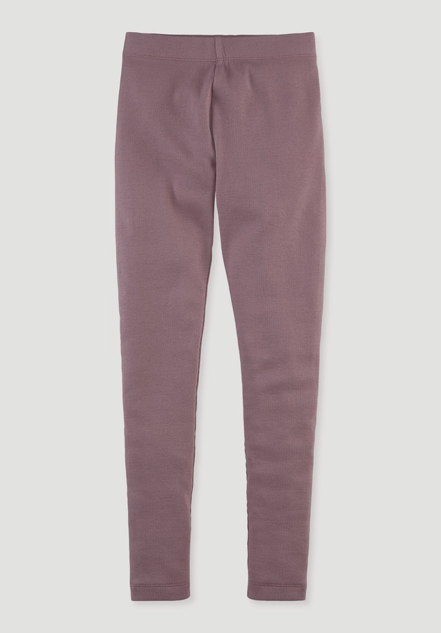 Rib Leggings aus Bio-Baumwolle