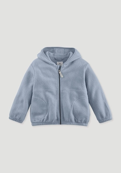 Fleece Jacke Regular aus reiner Bio-Baumwolle