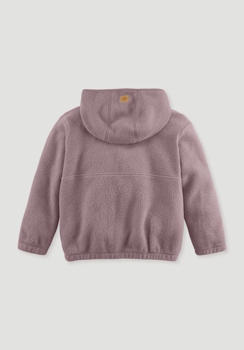 Fleece Jacke aus reiner Bio-Baumwolle - 1