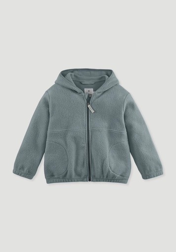 Fleece Jacke aus reiner Bio-Baumwolle Fleece Jacke aus reiner Bio-Baumwolle