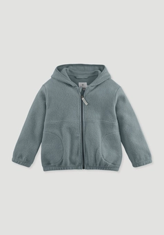 Fleece Jacke Regular aus reiner Bio-Baumwolle