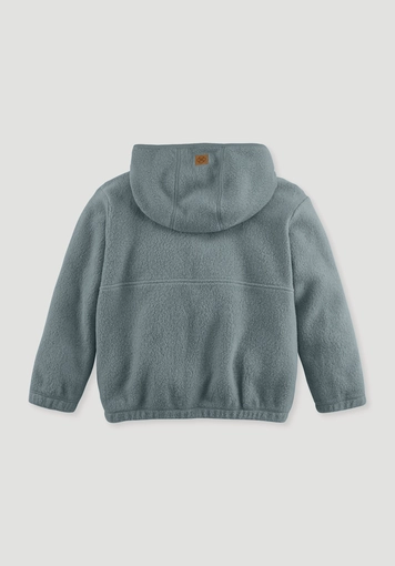 Fleece Jacke Regular aus reiner Bio-Baumwolle - 1