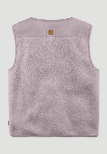 Fleece Weste aus reiner Bio-Baumwolle - 1