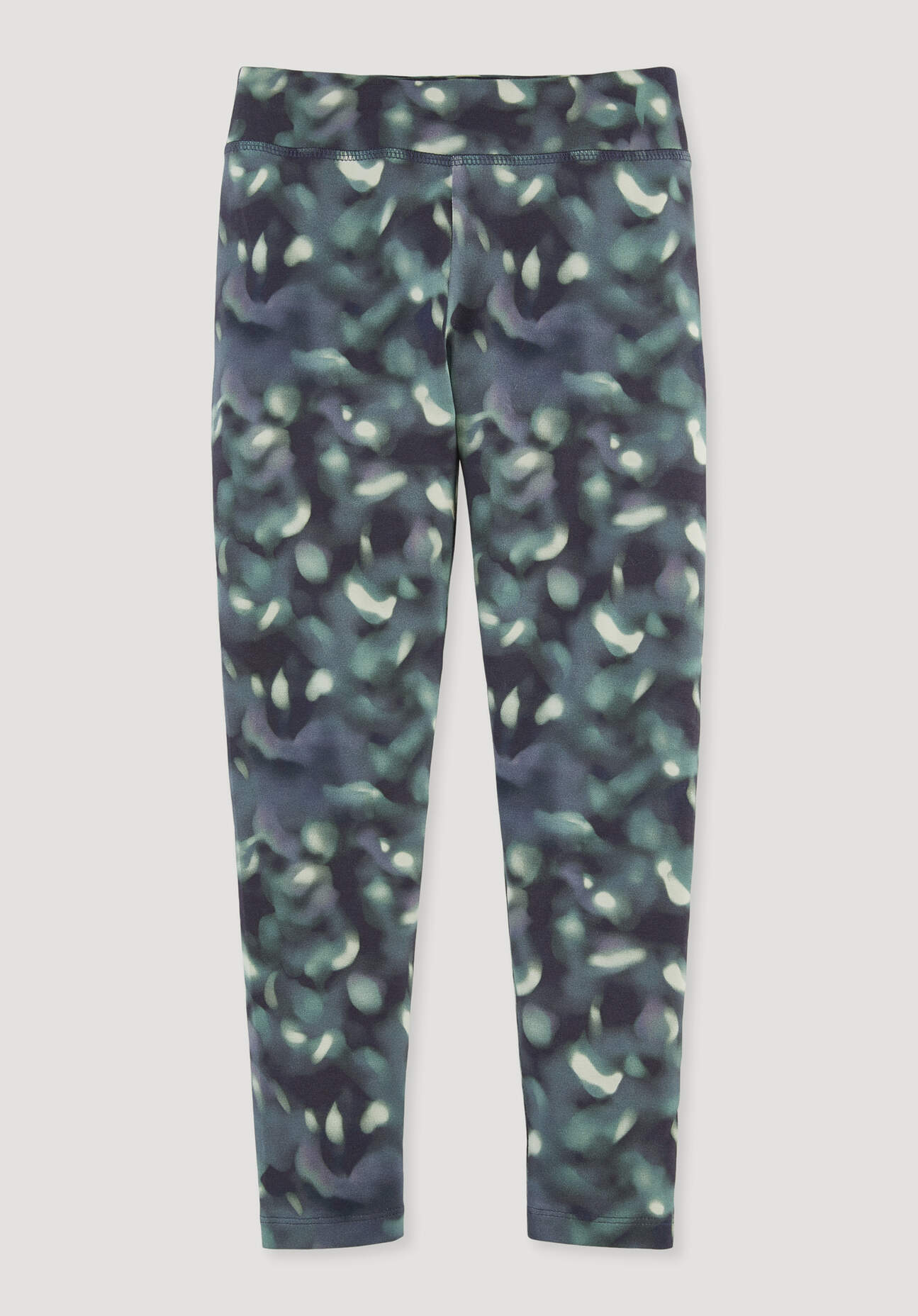 hessnatur Kinder Leggings aus Bio-Baumwolle - blau Größe 98/104
