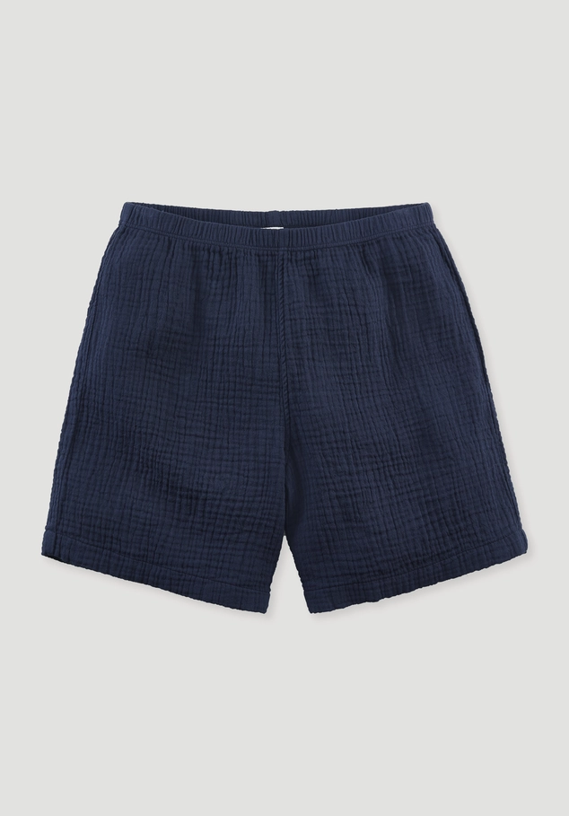 Musselin Shorts PURE COMFORT aus reiner Bio-Baumwolle