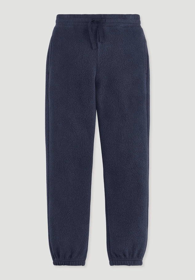 Fleece pants made of pure organic cotton