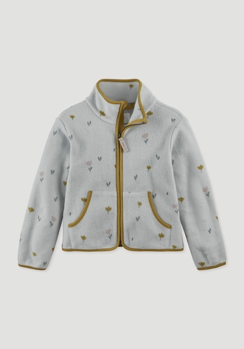 Fleece Jacke aus reiner Bio-Baumwolle - 0