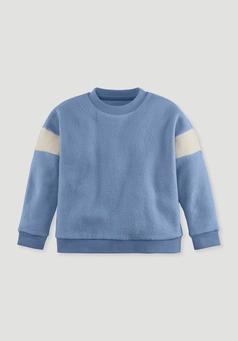 Soft fleece sweatshirt made from pure organic cotton