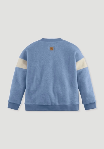 Soft fleece sweatshirt made from pure organic cotton - 1
