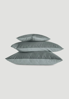 Satin reversible pillowcase made from pure organic cotton