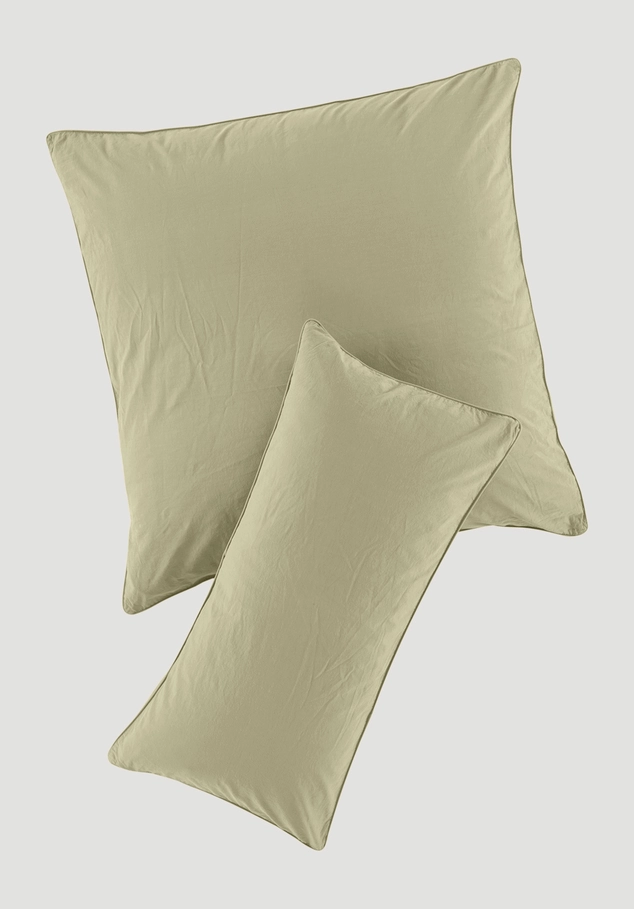Percale cushion cover made from pure organic cotton