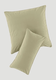 Percale cushion cover made from pure organic cotton