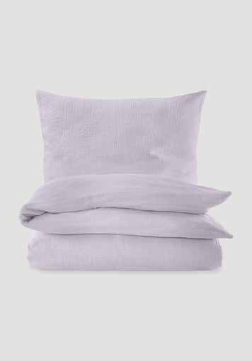 Pure organic cotton muslin bedding set