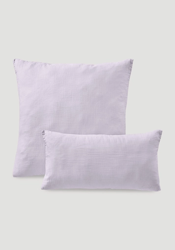Pure organic cotton muslin cushion cover
