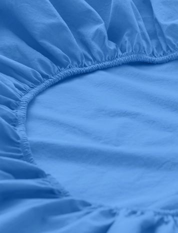 Percale fitted sheet made from pure organic cotton - 0