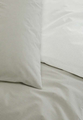 Percale reversible bed linen set PIET made of pure organic cotton - 2
