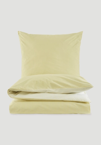 Percale reversible bed linen set PIET made of pure organic cotton - 2