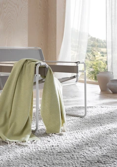 Mix Plaid LIA aus Bio-Baumwolle mit Bio-Lambswool