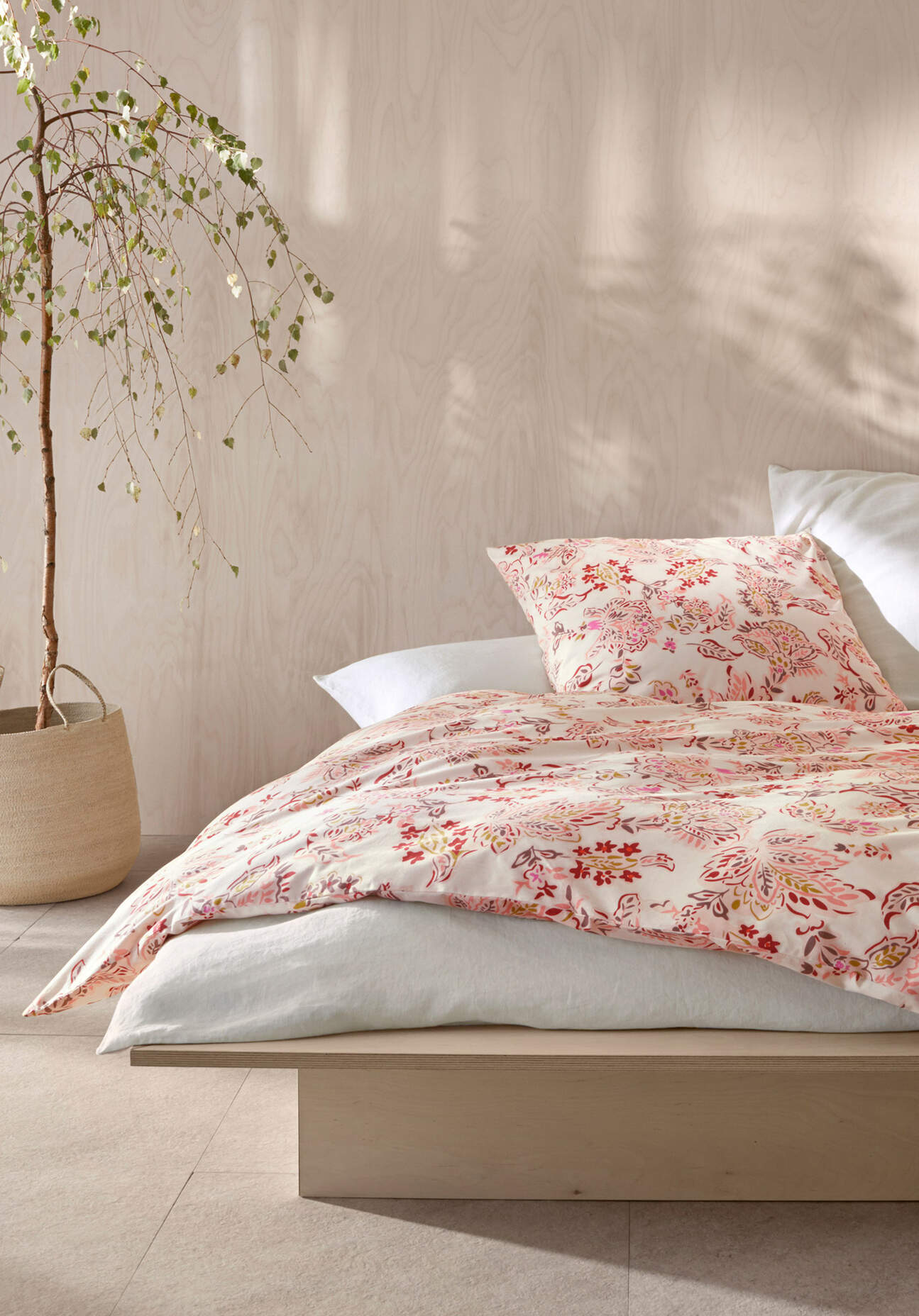 hessnatur Renforcé Bettwäsche Set GOA aus Bio-Baumwolle - natur - Größe 135 günstig online kaufen