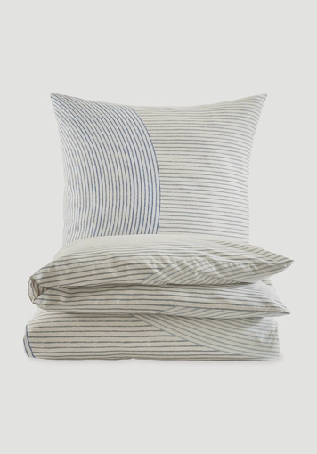 Renforcé Bettwäsche Set ZEN aus reiner Bio-Baumwolle