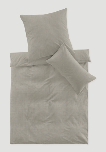 Organic cotton bedding set with linen - 1