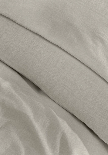Organic cotton bedding set with linen - 3