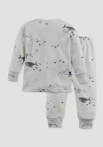 Pyjama aus reiner Bio-Baumwolle - 1