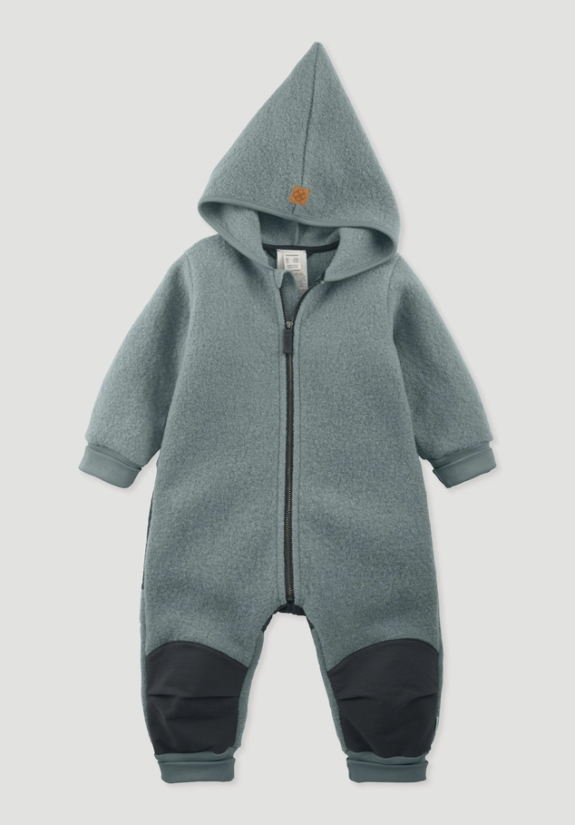 Wollwalk Overall aus Bio-Merinowolle mit Softshell