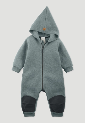 Wollwalk Overall aus Bio-Merinowolle mit Softshell