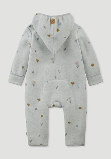 Fleece overall made of pure organic cotton - 1