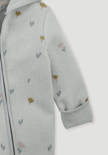 Fleece overall made of pure organic cotton - 2