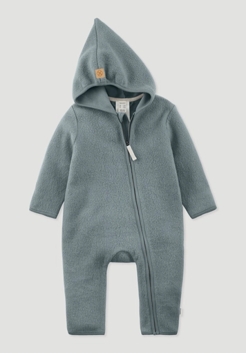Fleece overall made of pure organic cotton Fleece overall made of pure organic cotton