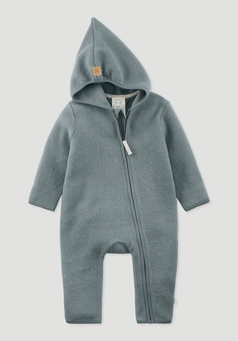 Fleece overall made of pure organic cotton