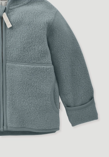 Fleece Jacke aus reiner Bio-Baumwolle - 2